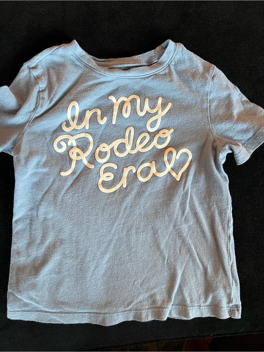 Old Navy Light Blue Graphic Tee - "In My Rodeo Era"